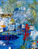 Venedig  60x80 cm auf Malkarton