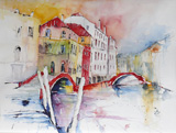 Venedig Kanalstimmung